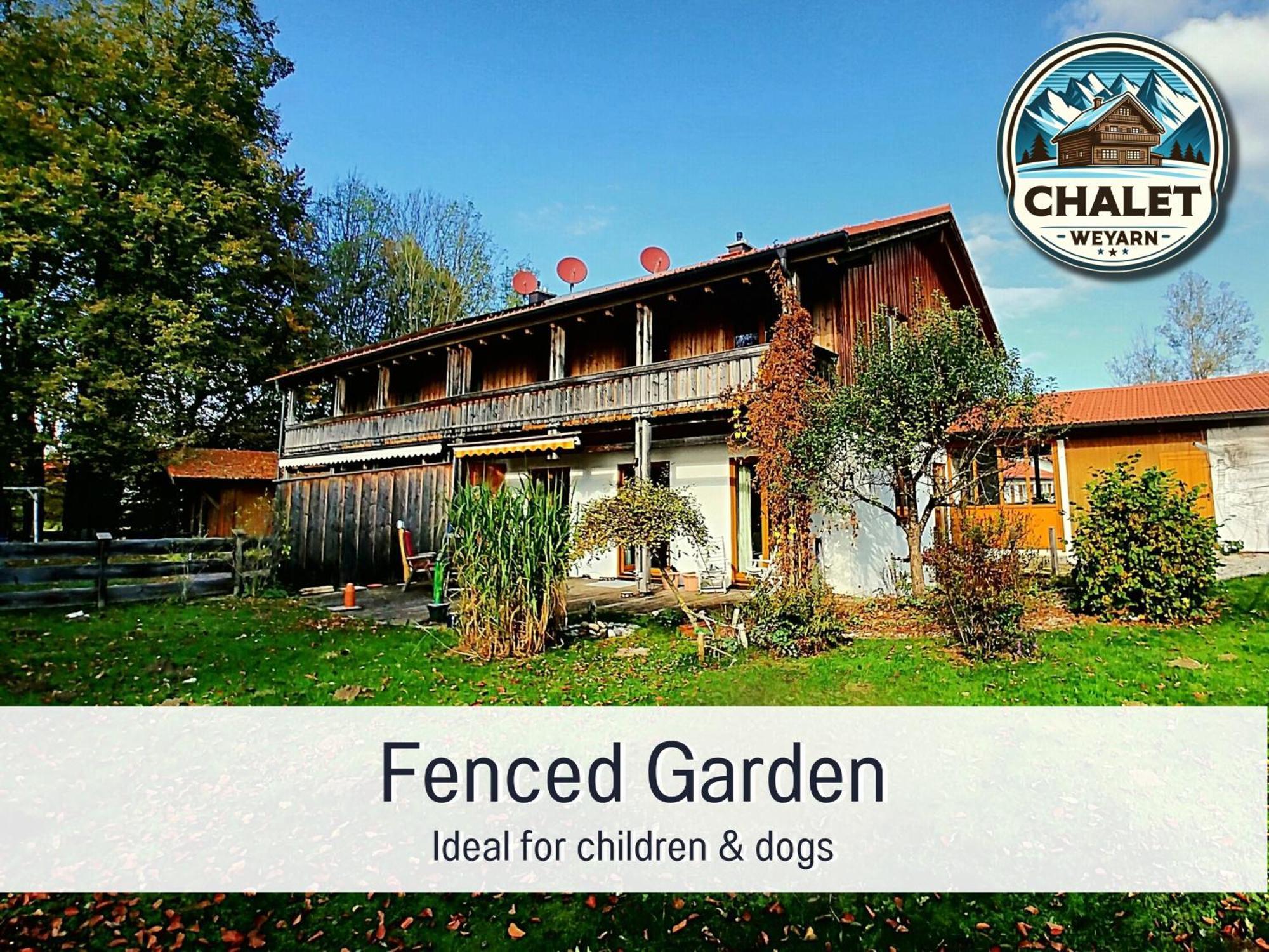 Chalet Weyarn - Doppelzimmer Mit Gartenblick エクステリア 写真