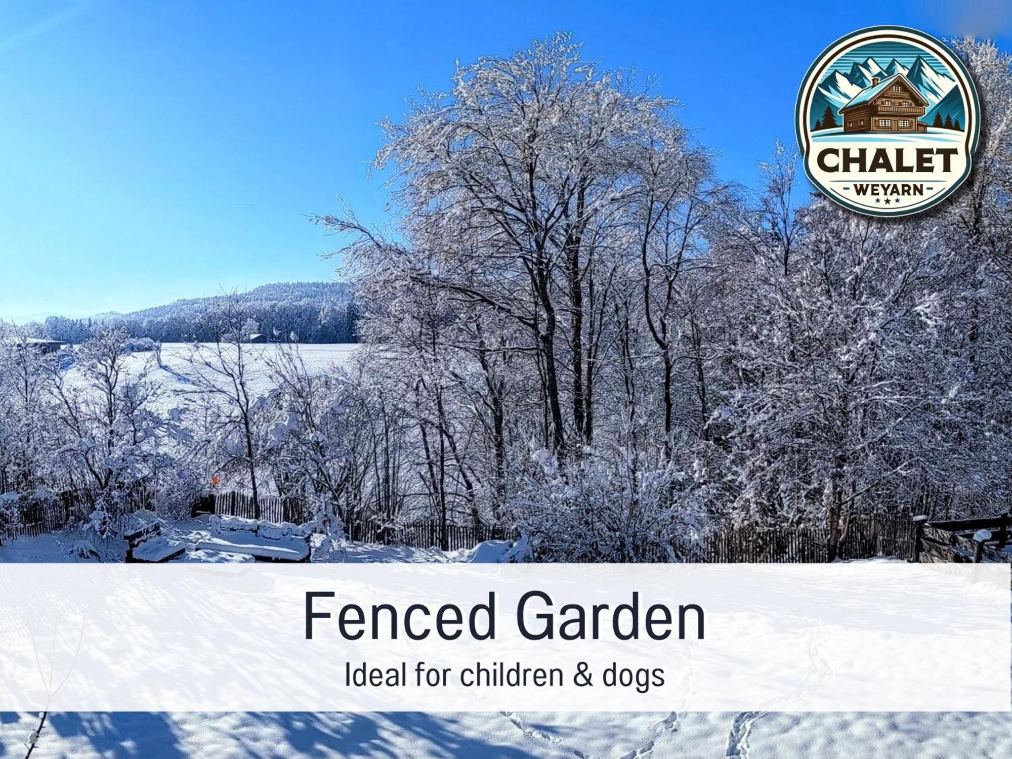 Chalet Weyarn - Doppelzimmer Mit Gartenblick エクステリア 写真
